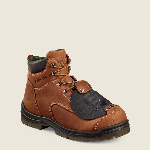 Bottes de Sécurité Red Wing - King Toe® - 6-Inch Toe Metguard - Marron - Homme 728SKTFPA